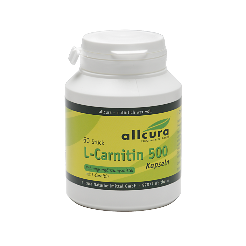L-Carnitin Kapseln 500,  60 Stück