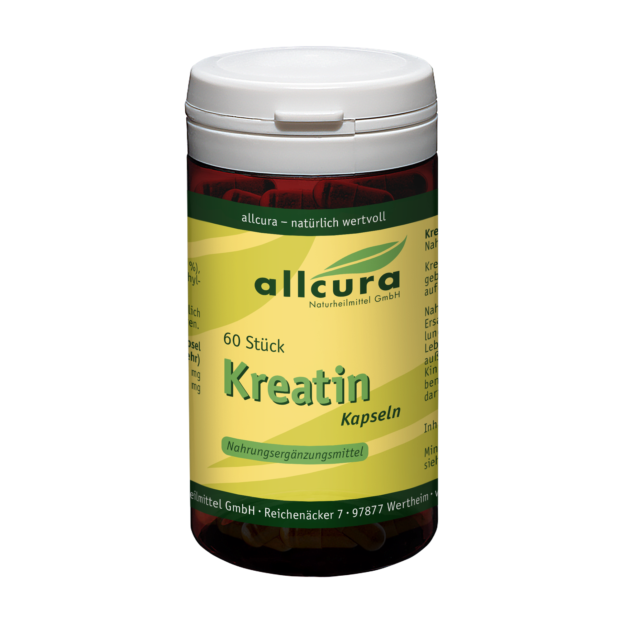 Kreatin Kapseln 60 Stück