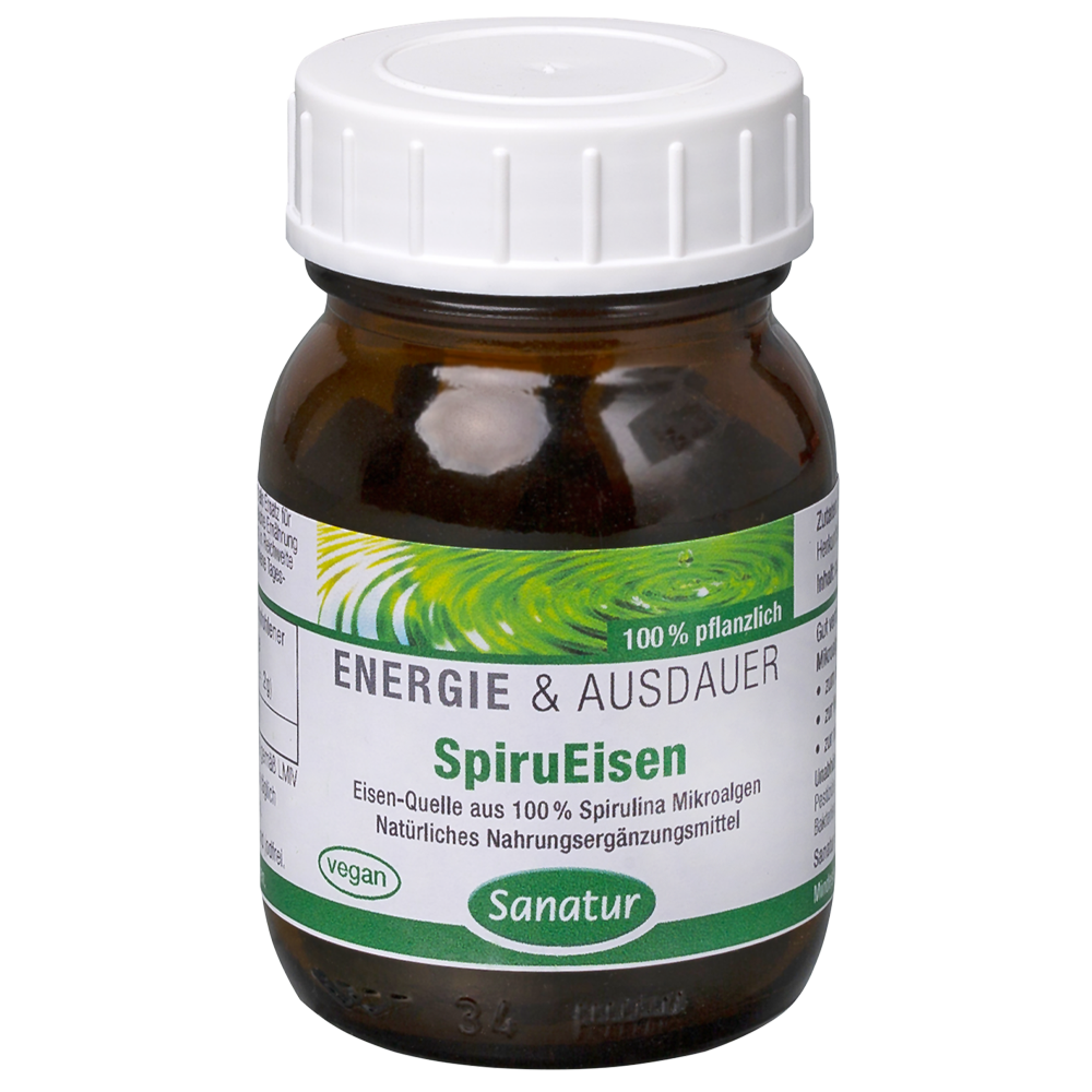 Eisen hefefrei 100 Stk. (Spirulina)