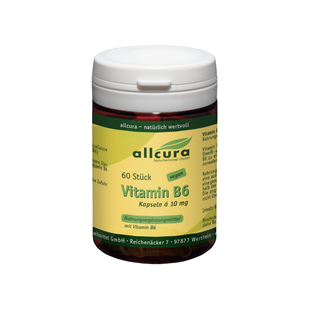 Vitamin B6 Kapseln á 10 mg