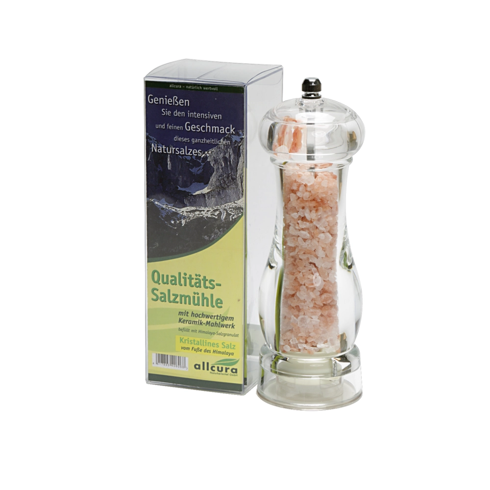 40606 Salzmühle, mit kristallinem Salz vom Fuße des Himalaya
