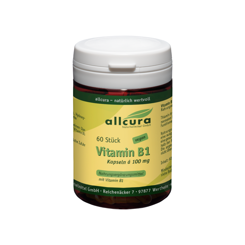 Vitamin B1 Kapseln á 100 mg