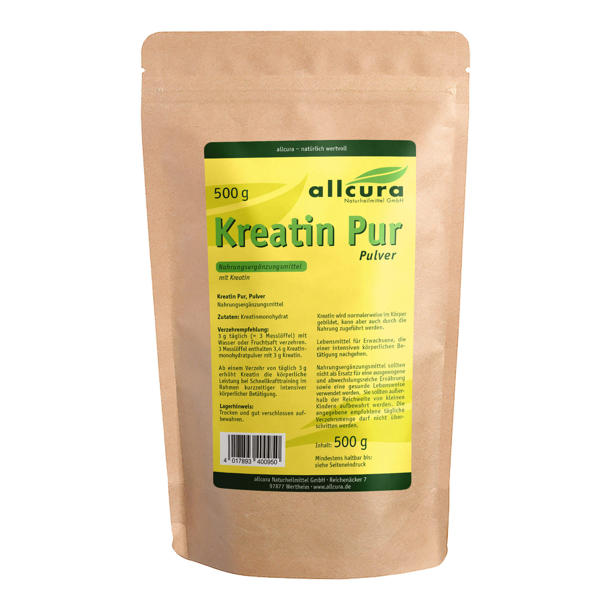 Kreatin Pulver 500 g