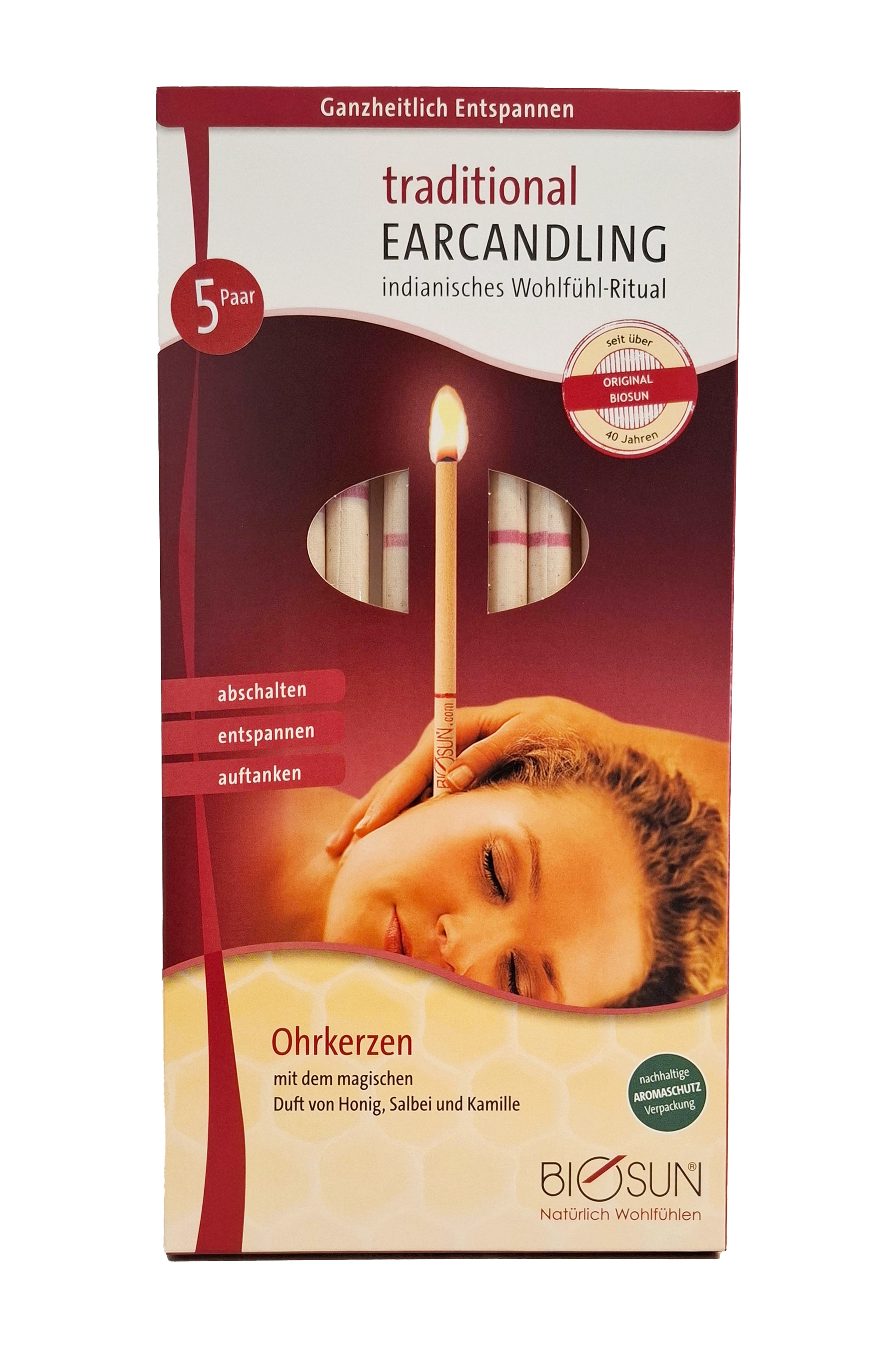 Ohrkerzen 10er Pack, traditional
