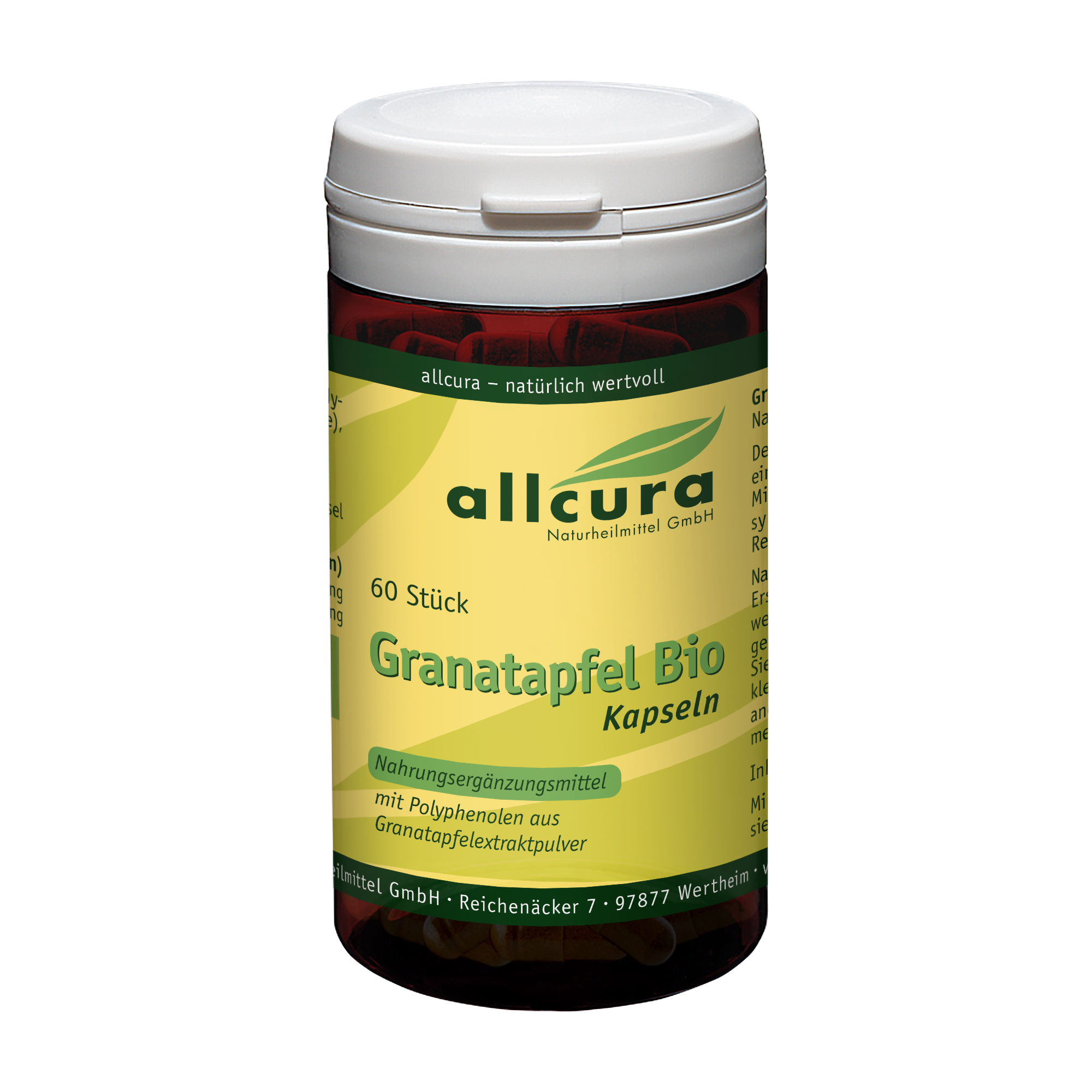 Granatapfel BIO Kapseln 60 Stück
