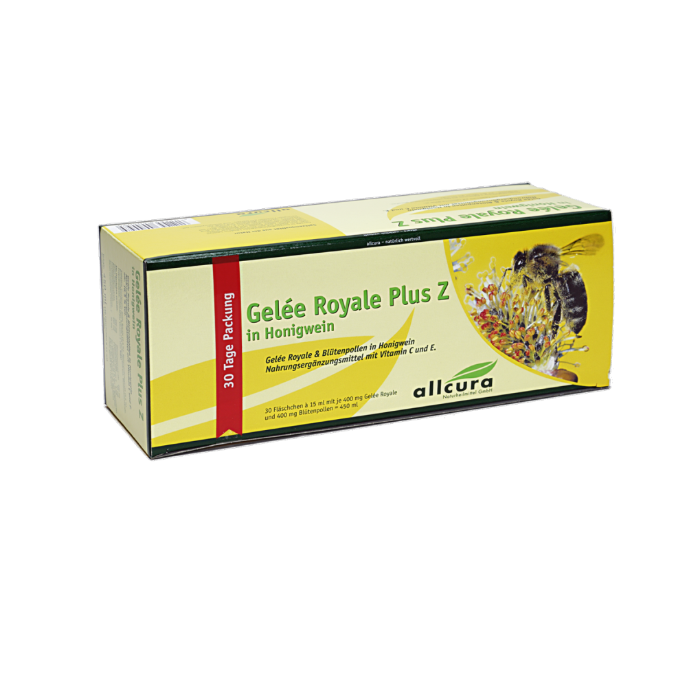 Gelee Royal+Z in Honigwein 30 Fl. à 400 mg Gelee Royal