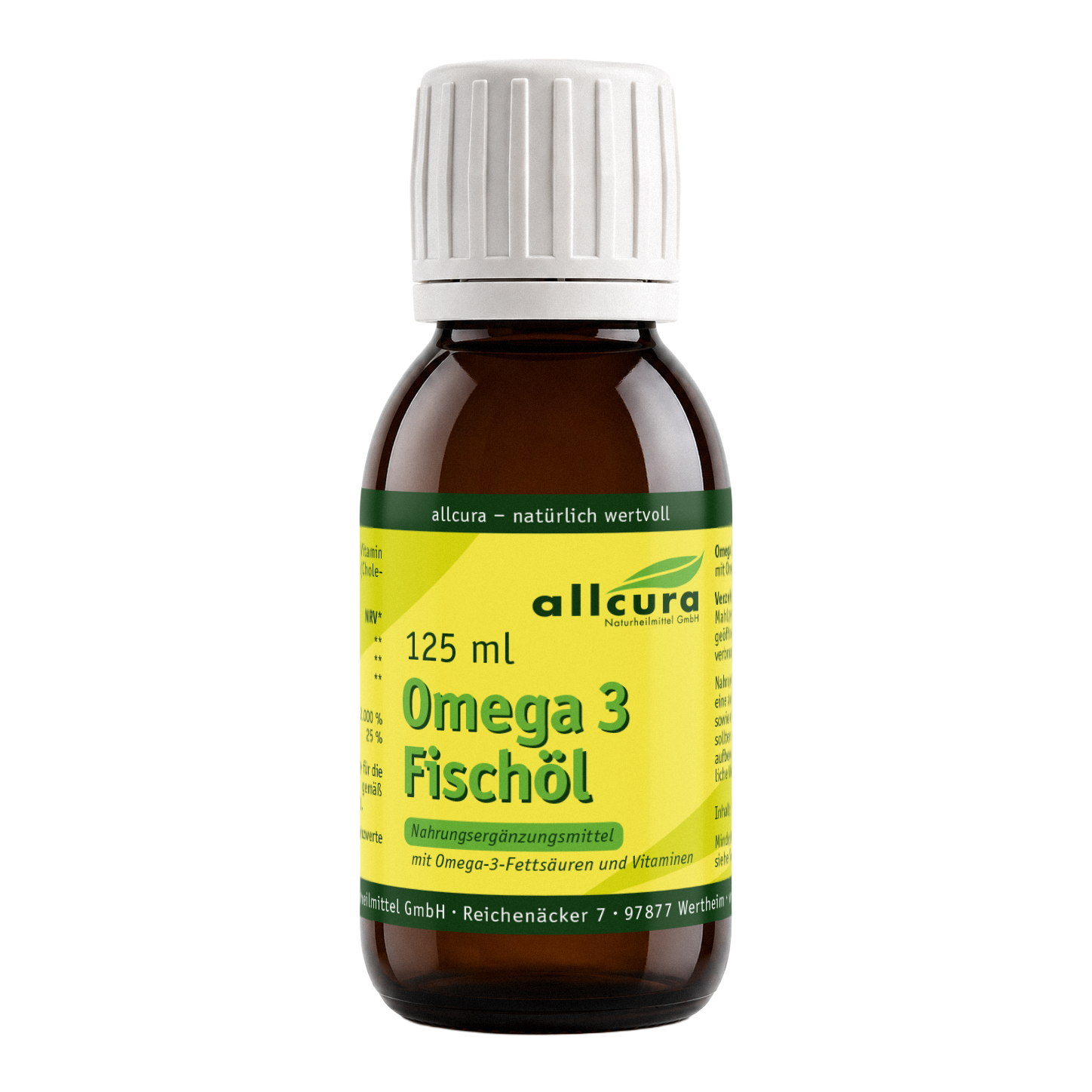 Omega 3 Fischöl 125 ml Lemon