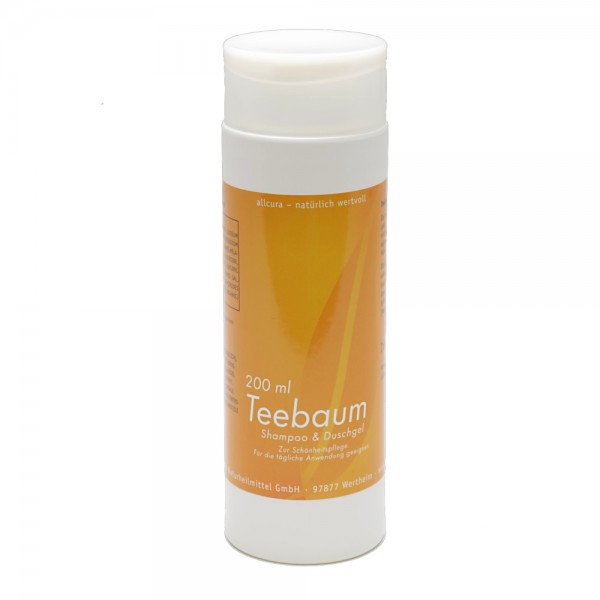 Teebaum-Shampoo und Duschgel