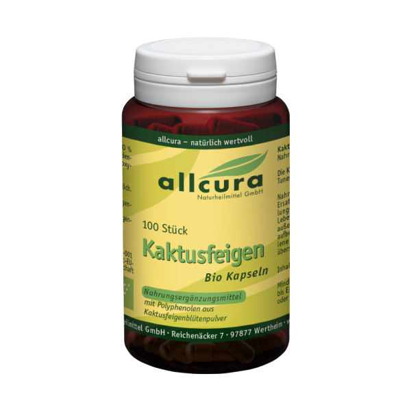 Kaktusfeigen Blüten-Kapseln Bio 100 Stück