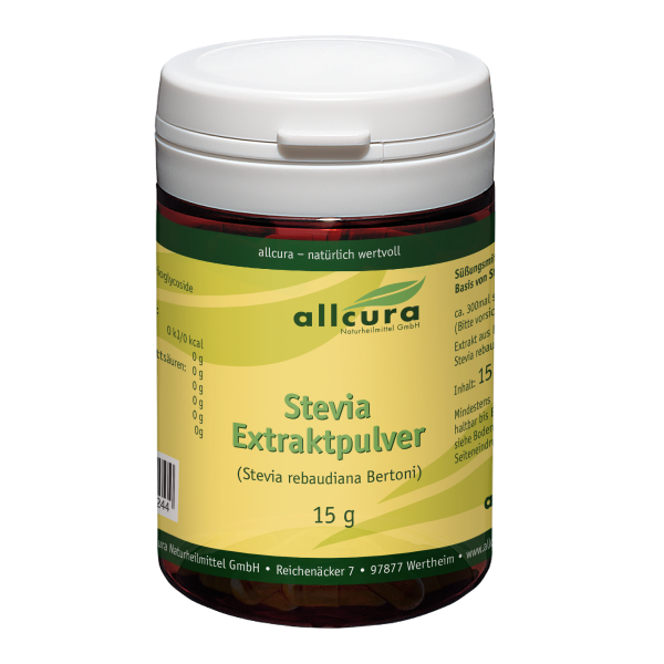Stevia Extraktpulver, 15g