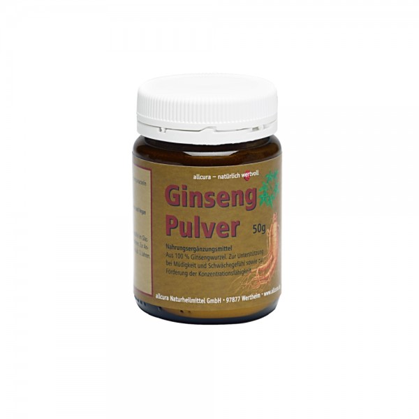 Ginseng Pulver, 50g