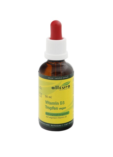 Vitamin D3 Tropfen vegan