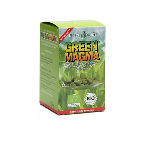 Green Magma Tabletten 320 St. Bio