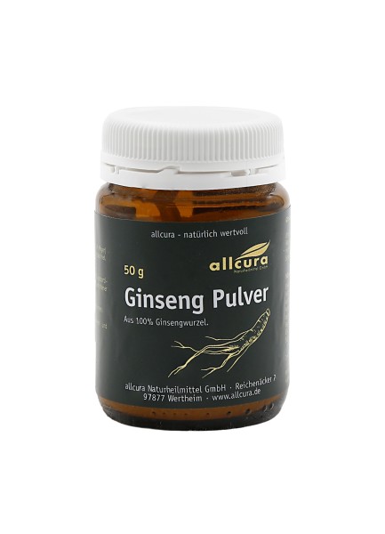 Ginseng Pulver, 50g