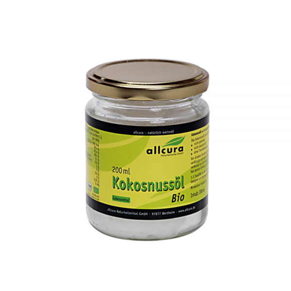Kokosnuss-Öl Bio, 200 ml