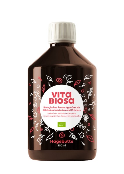 Vita Biosa Hagebutte 500ml Kräuterauszug-Bio