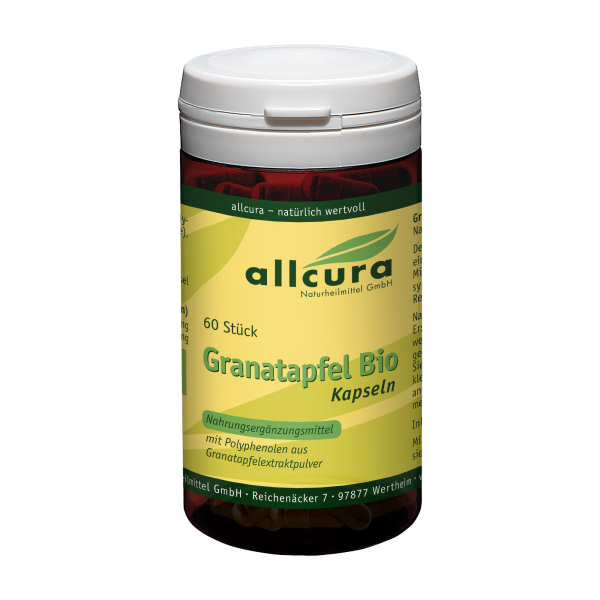 Granatapfel BIO Kapseln 60 Stück