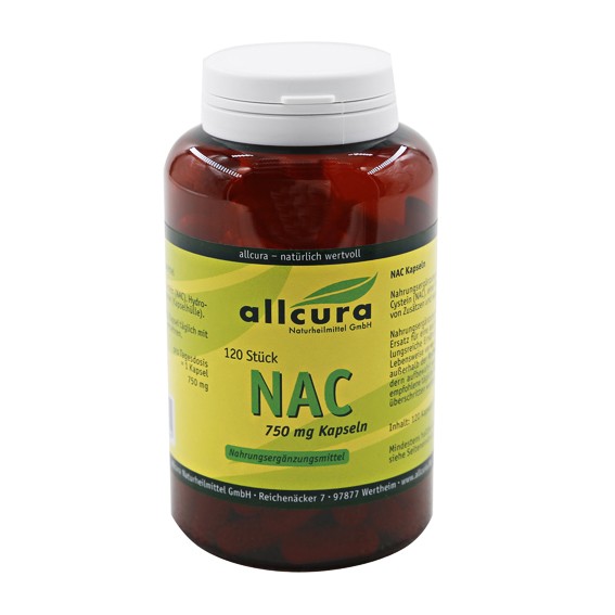 NAC 750 mg Kapseln 120 Stück