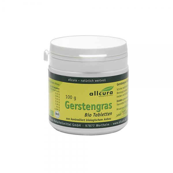 Gerstengras Tabletten BIO, 250 Stück
