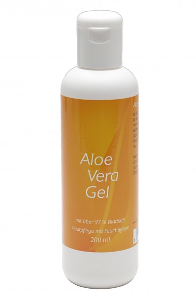 Aloe Vera Haut-Gel 200 ml mit über 97% Blattsaft