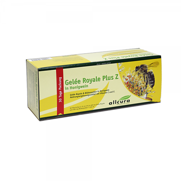 Gelee Royal+Z in Honigwein 30 Fl. à 400 mg Gelee Royal