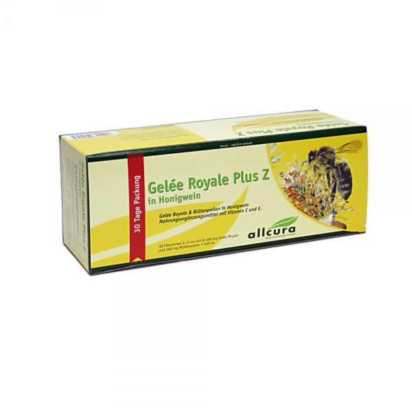 Gelee Royal+Z in Honigwein 30 Fl. à 400mg Gelee Royal